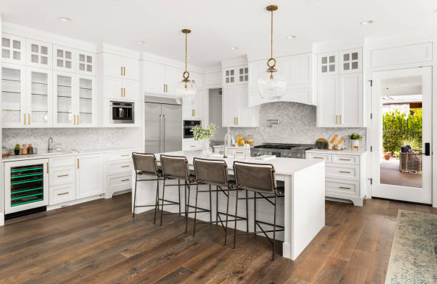 Tile pattern layout planning for backsplash in Baldwin
